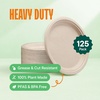 image:imageStack Man 100 Compostable Deep Dish Plates  10 Inch 125Pack Heavy Duty125 Count Pack of 1