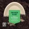 image:imageStack Man 100 Compostable Oval Paper Plates 50Pack Heavy Duty 10 Inch EcoFriendly Biodegradable Bagasse Dinner Platters  Natural Brown 10 Oval Plates PFASFree BPI Certified10 Oval