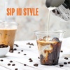 image:imageStack Man 100 Pack  20 oz Clear Disposable Plastic Cups PET Crystal Clear Disposable 20oz Plastic Cups12 Ounces