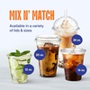 image:imageStack Man 100 Pack  20 oz Clear Disposable Plastic Cups PET Crystal Clear Disposable 20oz Plastic Cups24 Ounces