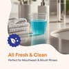 image:imageStack Man Case of 2500  3 oz Disposable Clear Plastic Cups 100 Count Packages 251002500 count